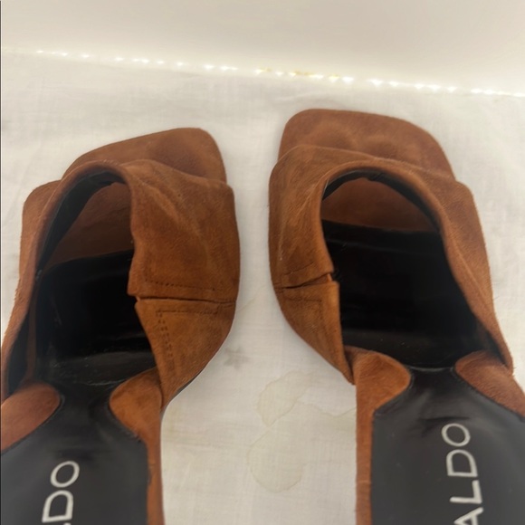 Aldo Brown Heeled Sandals - Picture 5 of 8